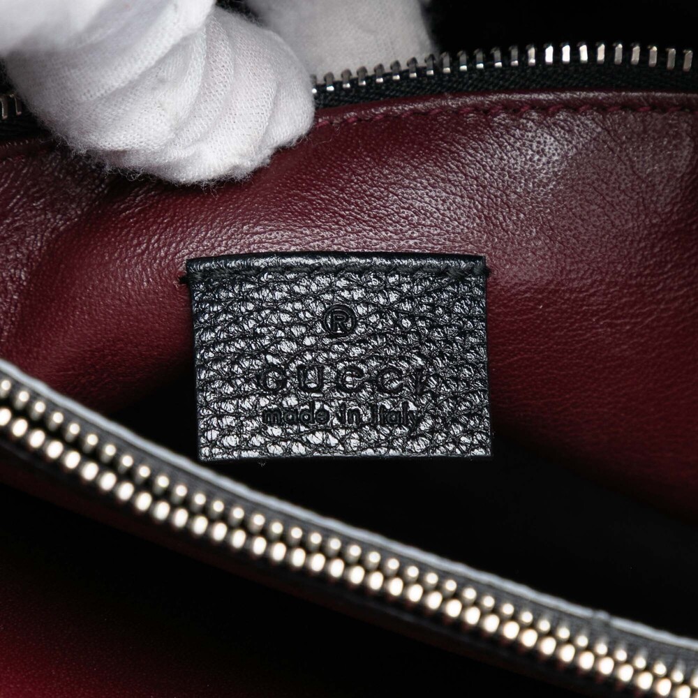 Pre-Loved Gucci Medium Leather Zumi Top Handle Bag - Picture 5 of 8